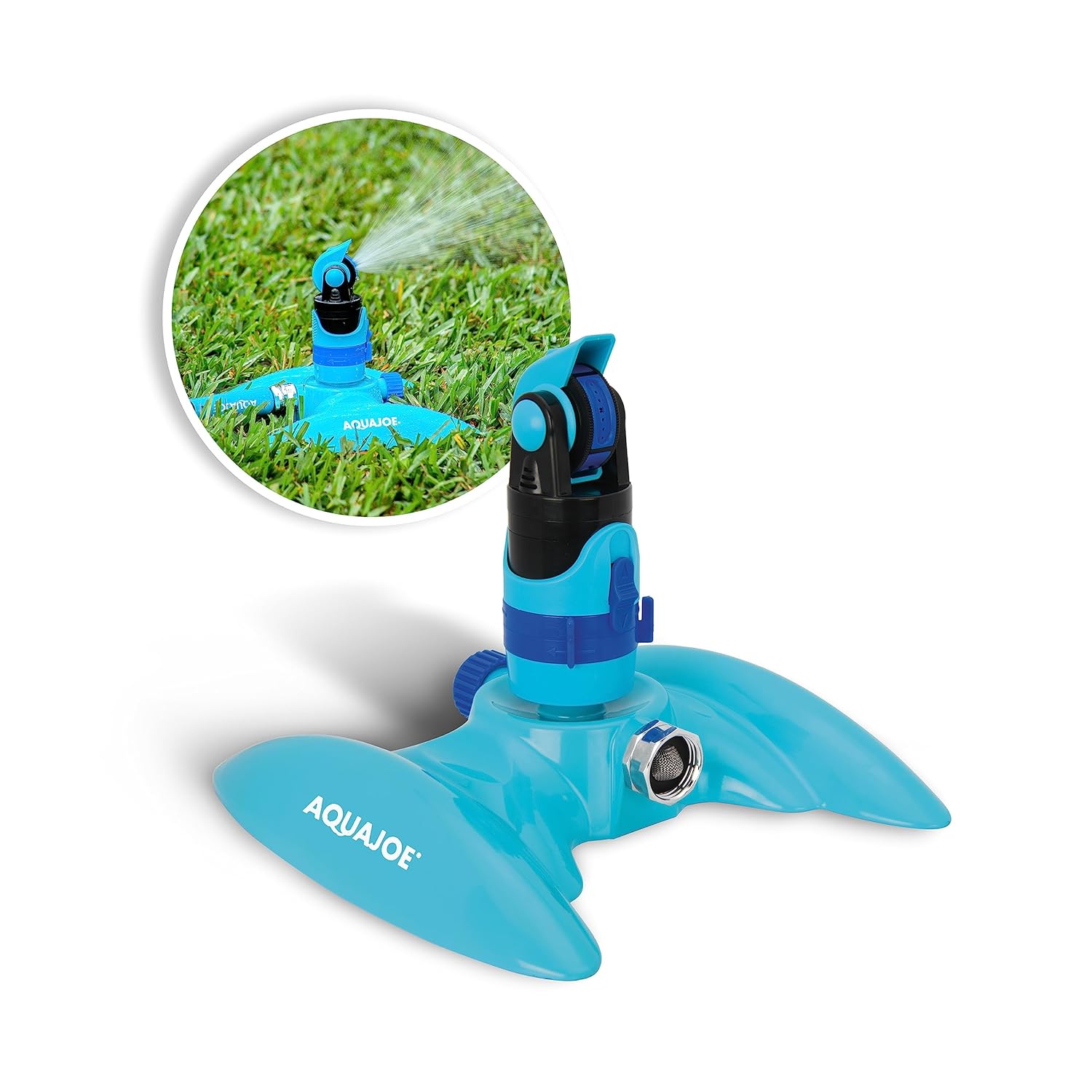 Aqua Joe 4-Pattern Gear Drive Sprinkler