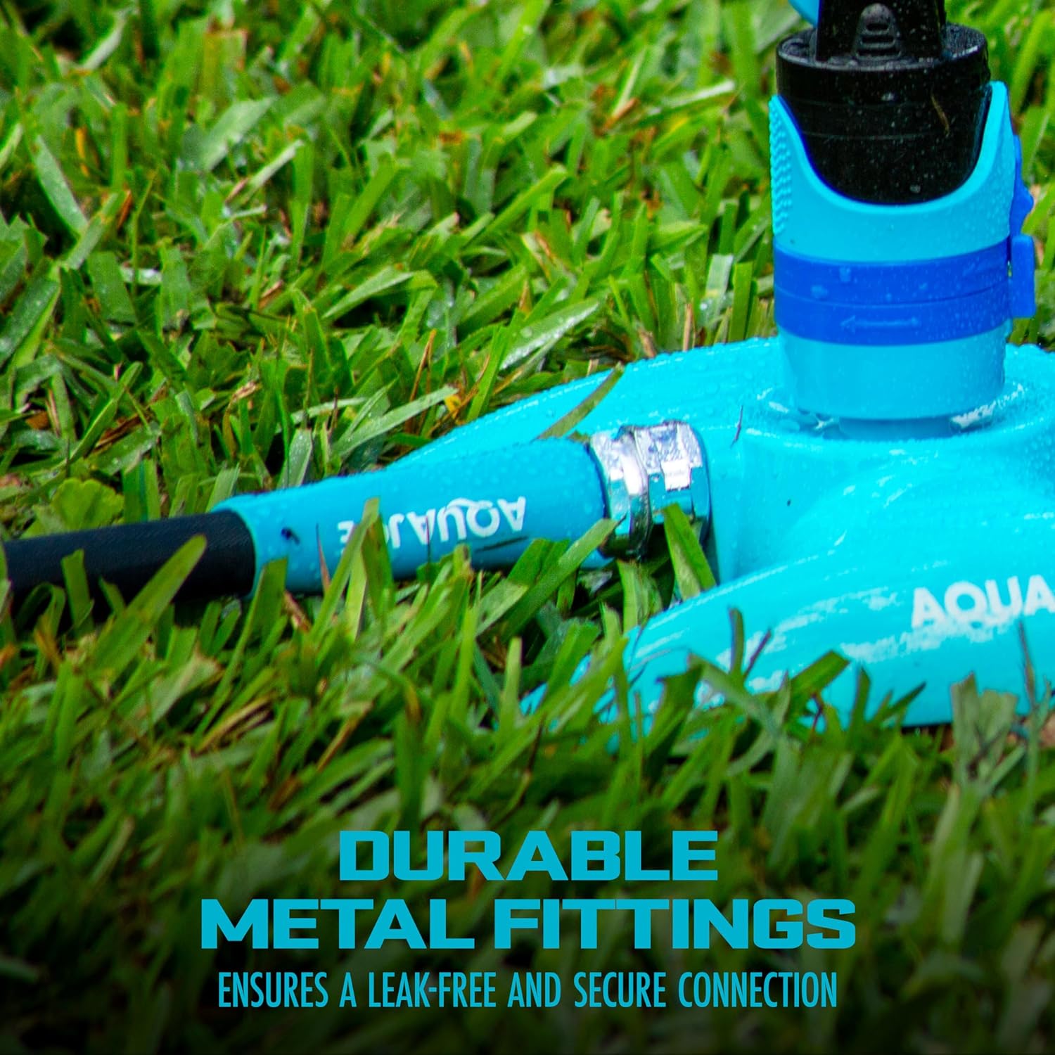 Durable Metal Fittings ensures a leak-free and secure connection