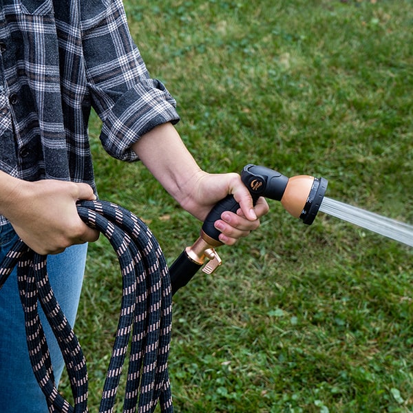Copper Bullet 10-Pattern Sprayer in use with Copper Bullet hose
