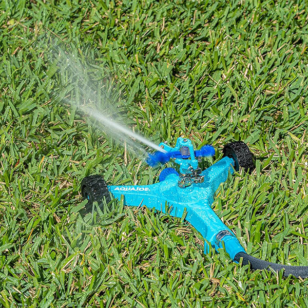 Aqua Joe Indestructible Series Metal Impulse Sprinkler