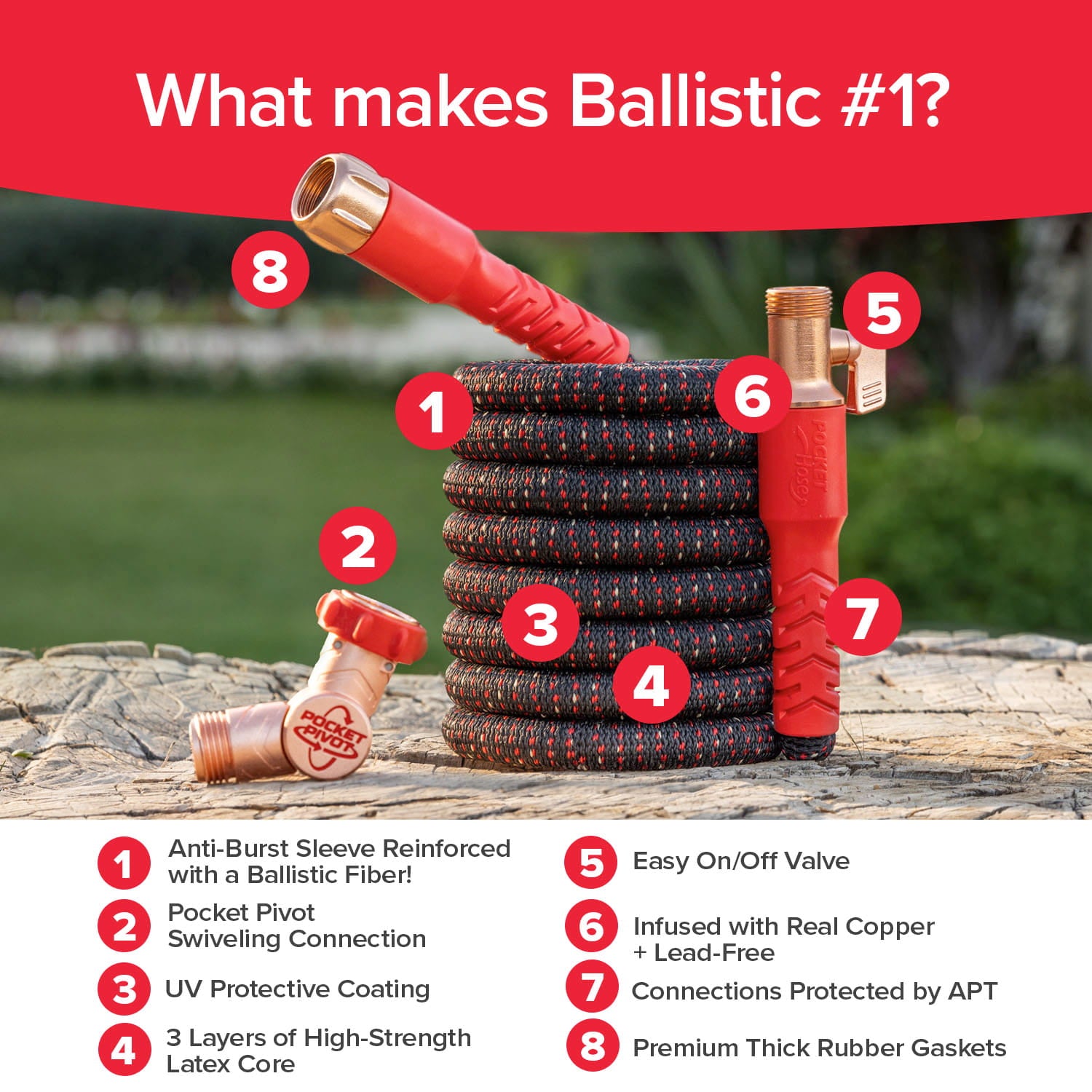 Pocket Hose Ballistic