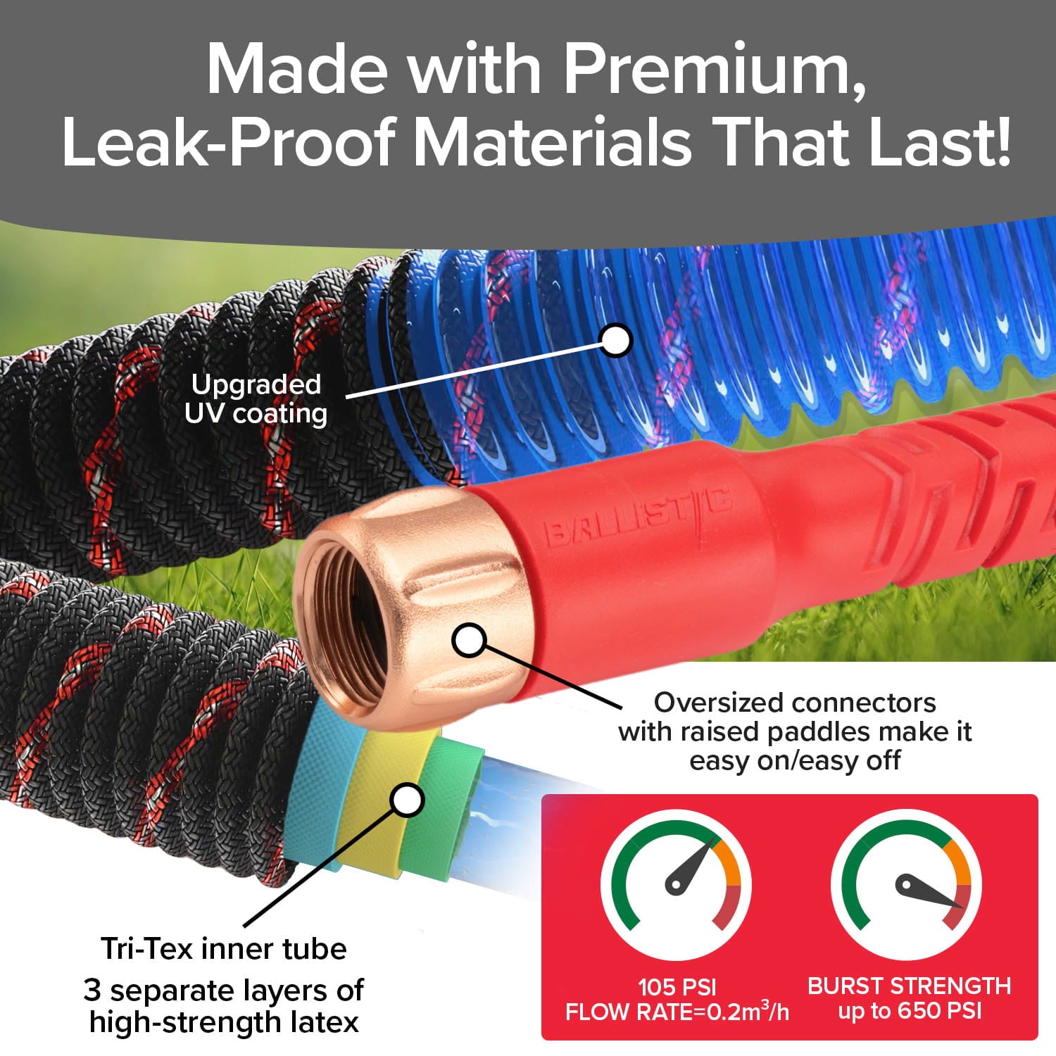 Pocket Hose Ballistic