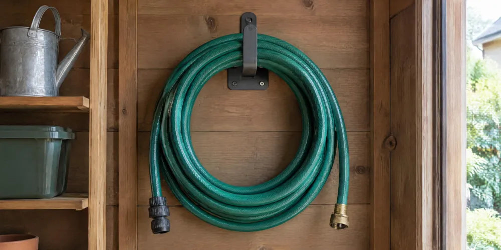 How To Store a Garden Hose in a Small Space