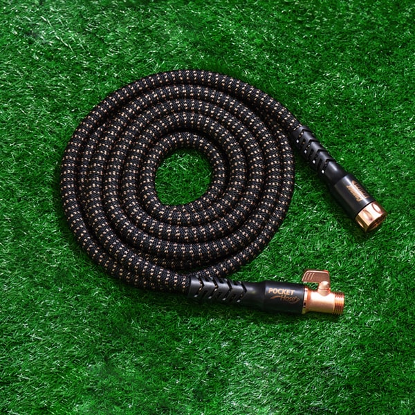 2024 Pocket Hose Copper Bullet With Thumb Spray Nozzle AS-SEEN-ON-TV  Expands to 50 ft, 650psi 3/4 in Solid Copper Anodized Aluminum Fittings  Lead-Free Lightweight No-Kink Garden Hose : : Patio, Lawn 