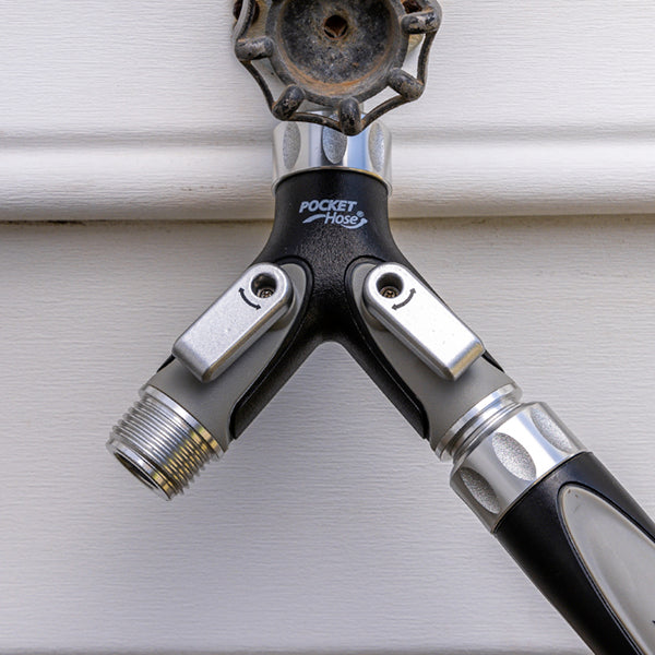 Silver Bullet 2Way Hose Splitter Pocket Hose